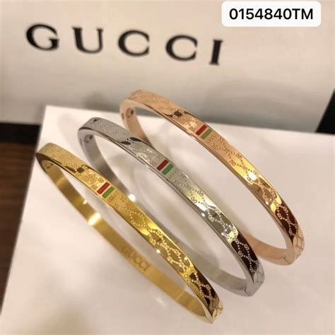 gucci pulseras|Gucci bangle price.